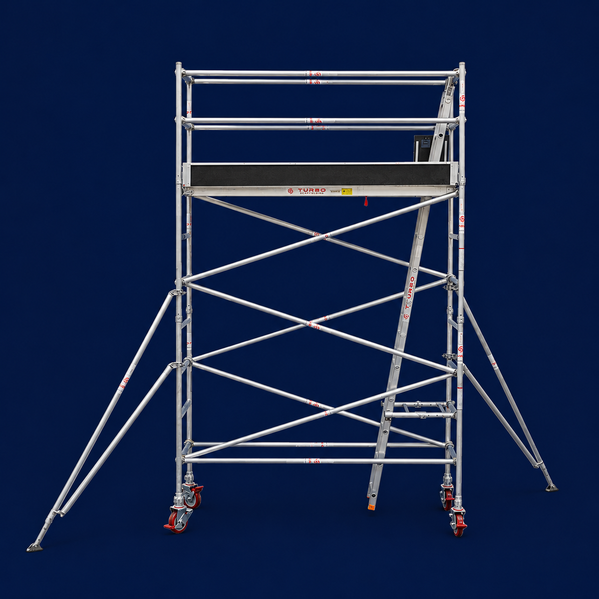 Strong, lightweight aluminium mobile scaffolds designed for easy movement around Dubbo worksites.