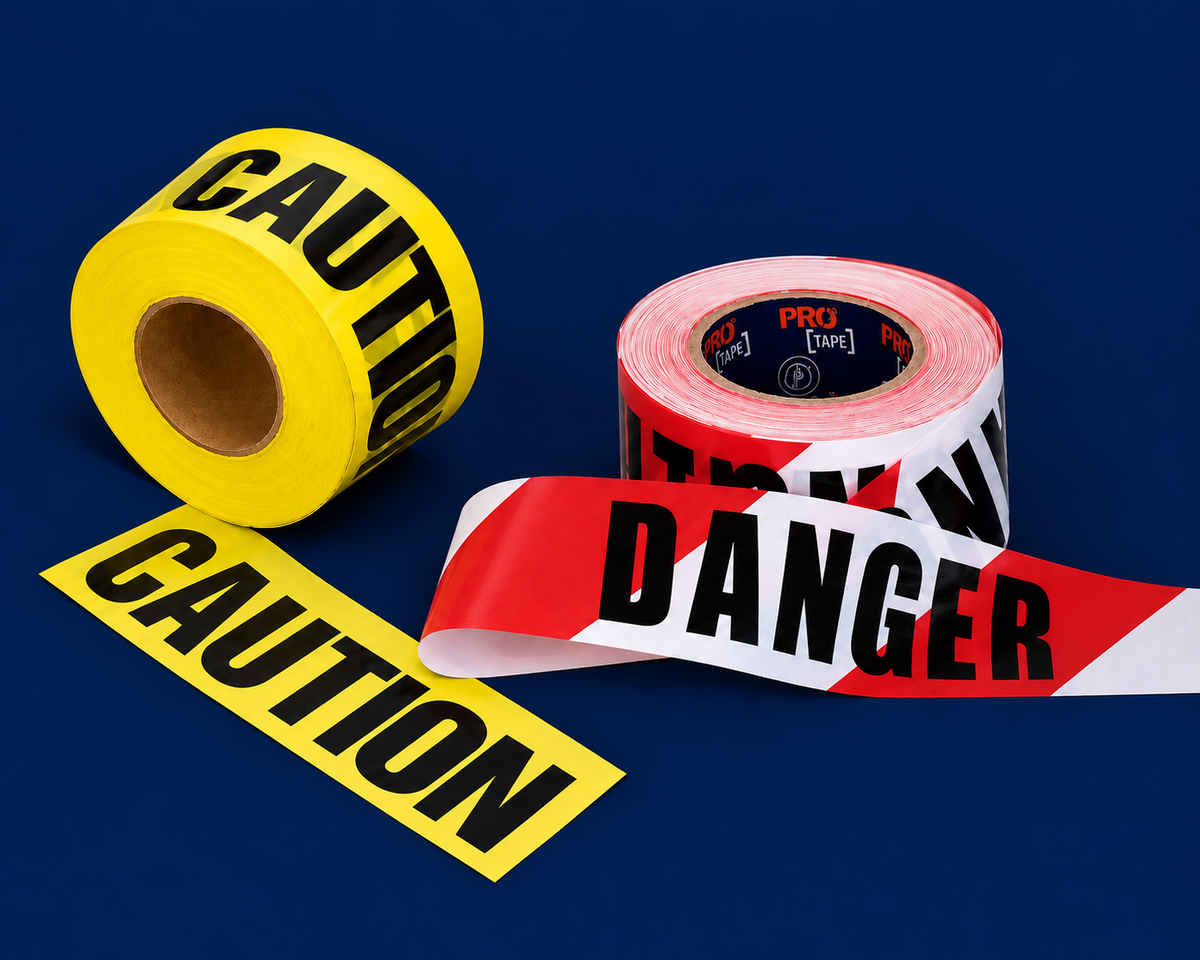 Caution/Danger Tape 100m Roll