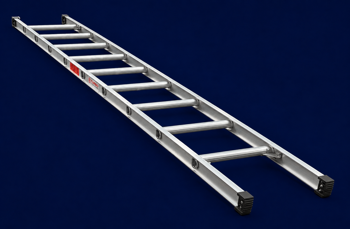 Lightweight and durable aluminium ladders available in sizes from 3m to 6m, providing practical access solutions for construction, maintenance and trade projects throughout Dubbo.