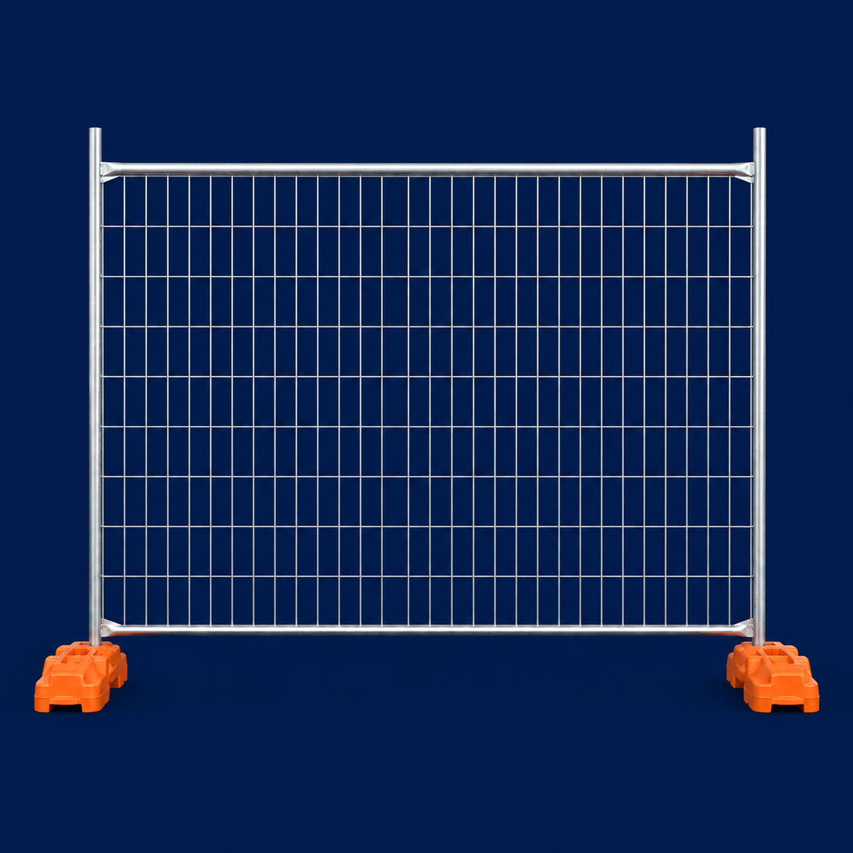 Temporary fence penal